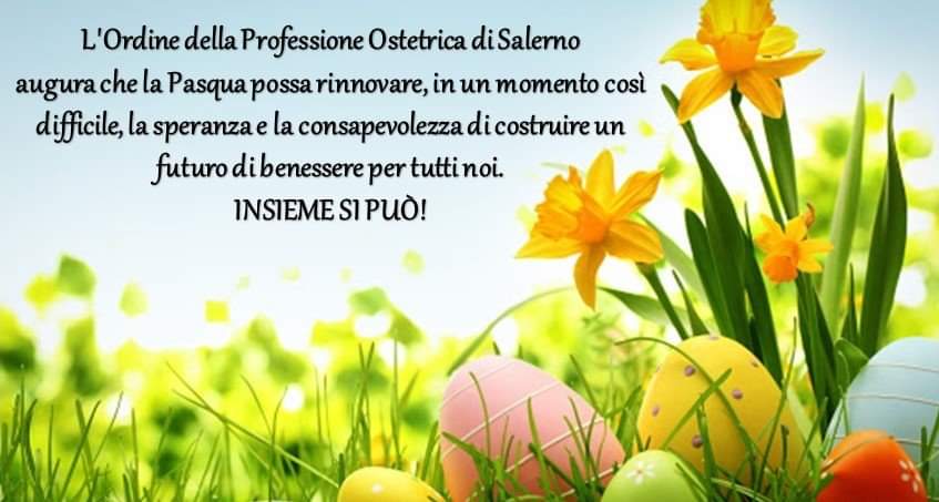 Auguri di buona Pasqua